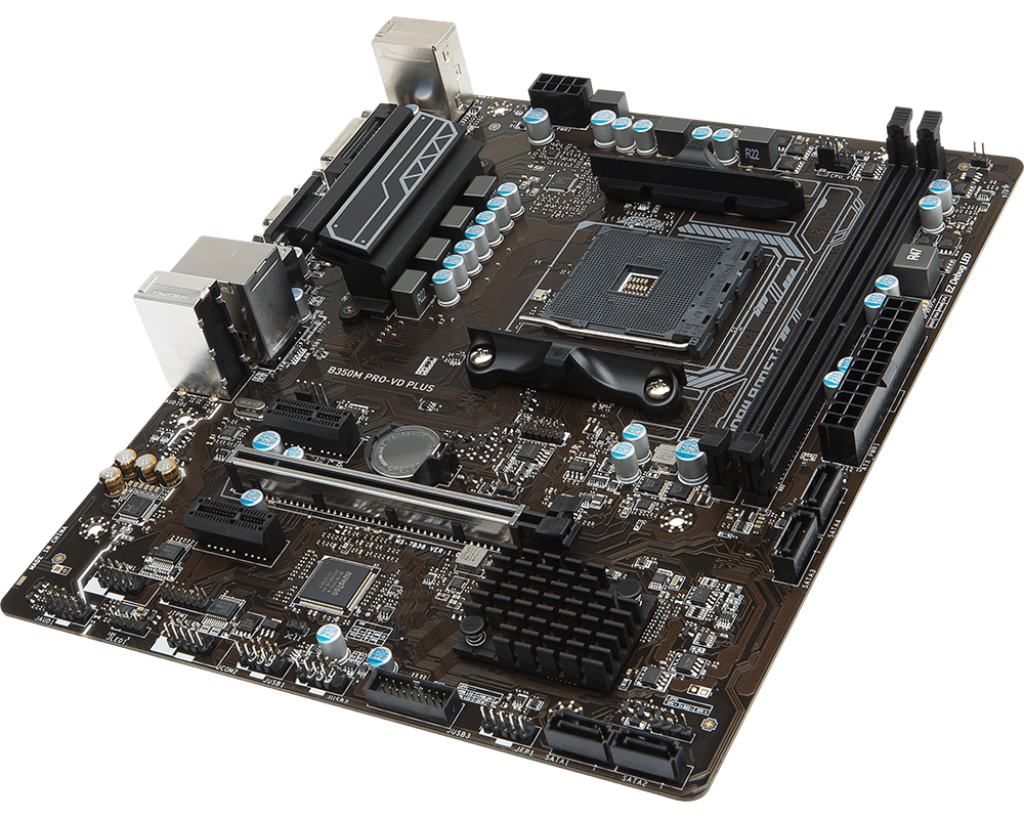 MSI B350M ProVD Plus Motherboard Specifications On MotherboardDB